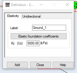 Solved: Kz elastic foundation coefficient - what it really means ...