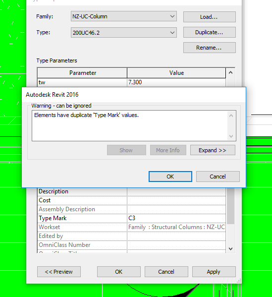 Solved: Duplicated column Type Marks or could include Marks as well ...