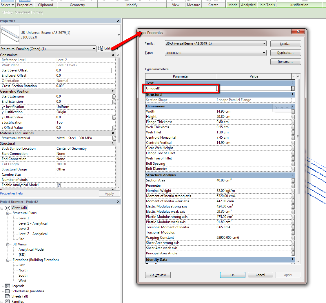 Cannot create project parameter in truss types - Autodesk Community