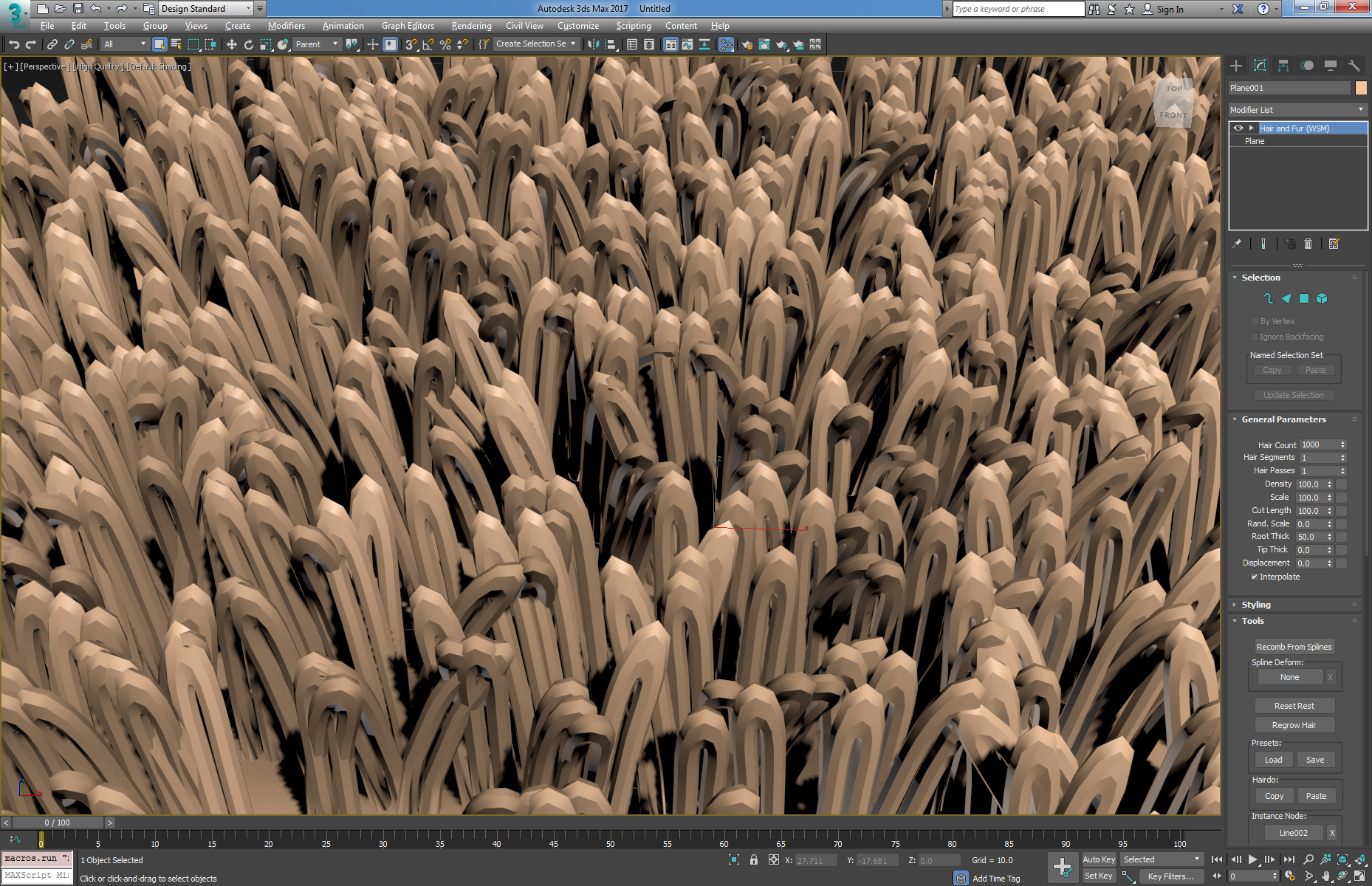 Solved: Hair and Fur appears to be tubes!! Help!! - Autodesk Community - 3ds  Max