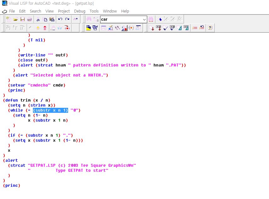 Solved: getpat.lsp error - Autodesk Community