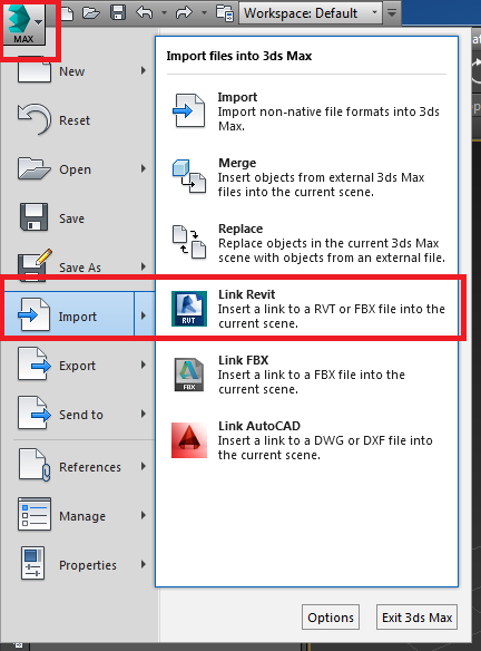 Linking revit file to 3ds max - Autodesk Community - Revit Products