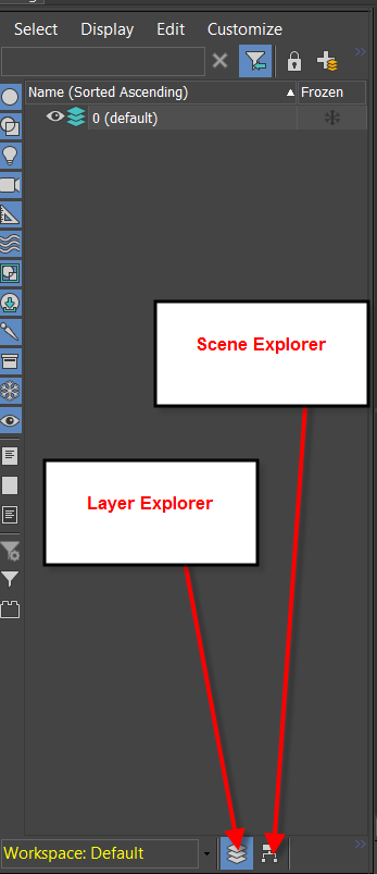 Solved: Start 3ds Max with the Layer Explorer docked and hidden? - Autodesk  Community - 3ds Max