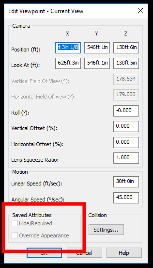 Solved: Viewport saved attributes grayed out - Autodesk Community