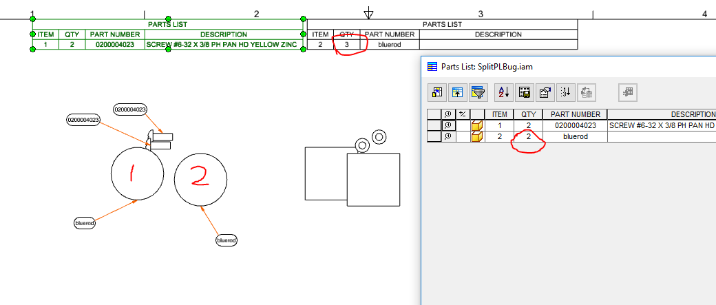 Split part list - Autodesk Community