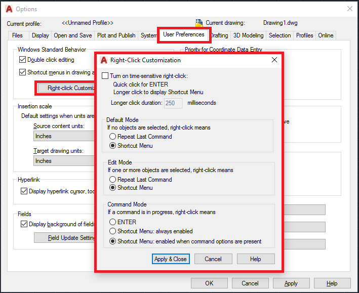 Solved: AutoCAD 2016 Windows 10 right click issue - Autodesk Community
