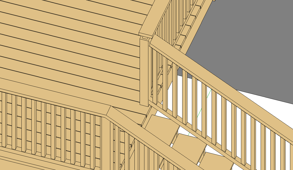 Solved Join railing and extend top rail Autodesk Community
