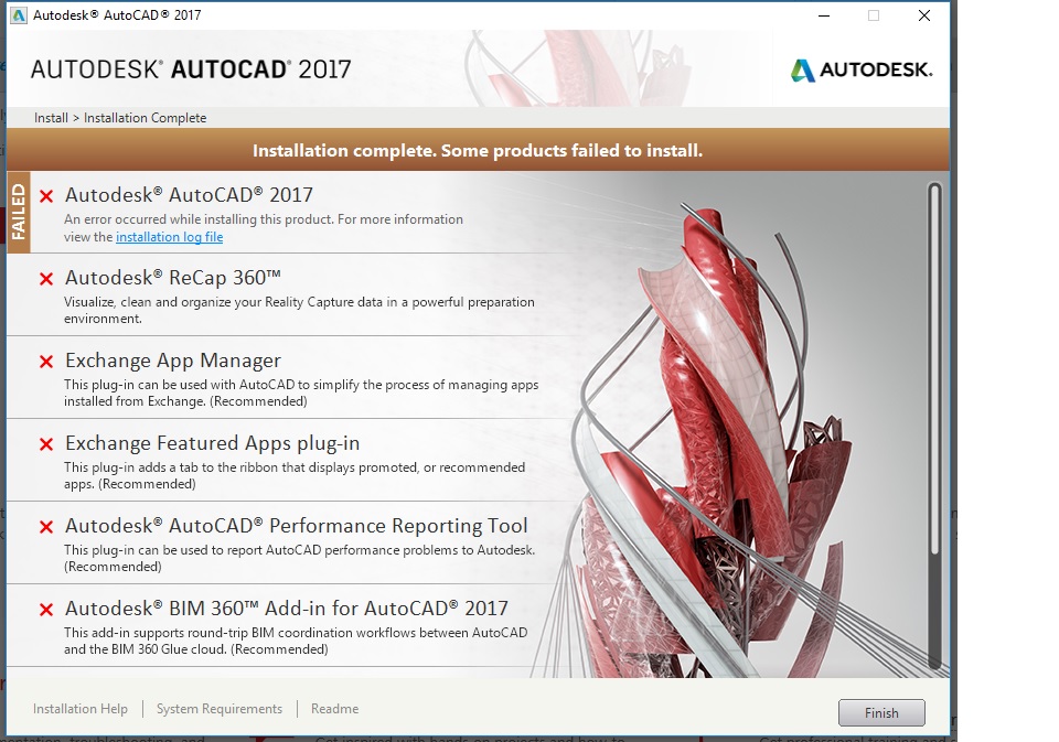 Solved Problem In Installing Autocad 17 And Other Autodesk Softwares Autodesk Community Subscription Installation And Licensing