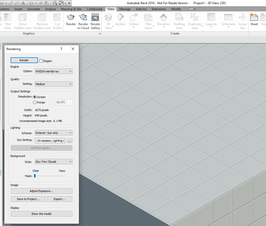 Tiles: rendering vs realistic issue - Autodesk Community