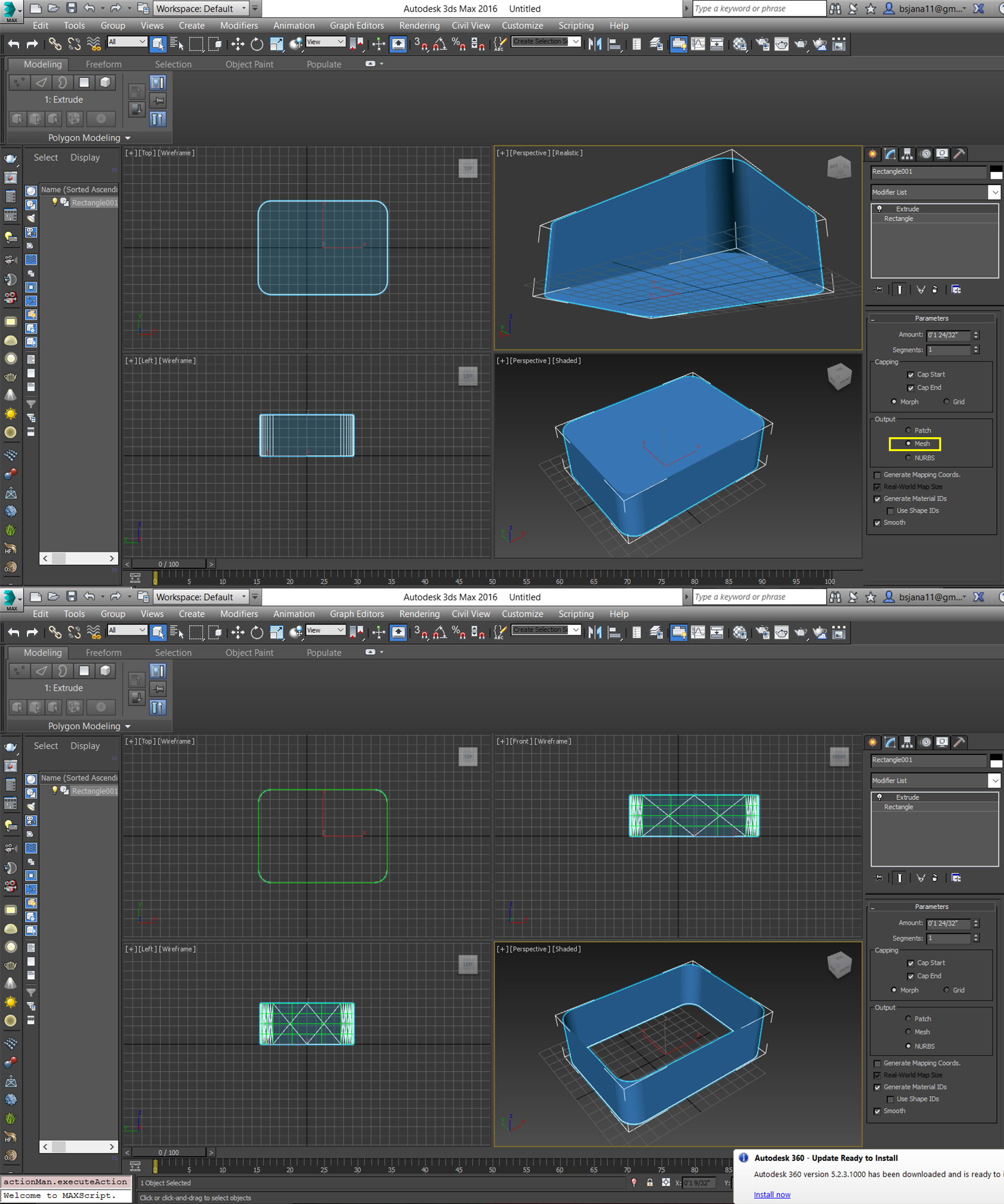 extruding plane into a solid - Autodesk Community - 3ds Max