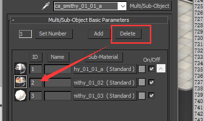 Solved: How to delete one of the material in the sub-material ！ - Autodesk  Community - 3ds Max