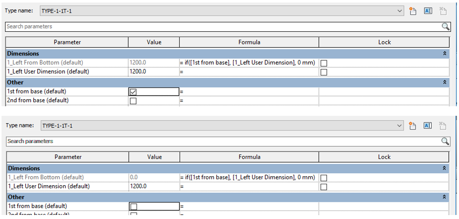 Solved: PARAMETER HIDE OR VALUE SET TO 0 - Autodesk Community
