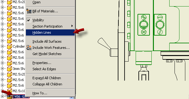 Hidden Lines - Beating a dead horse. - Autodesk Community - Inventor