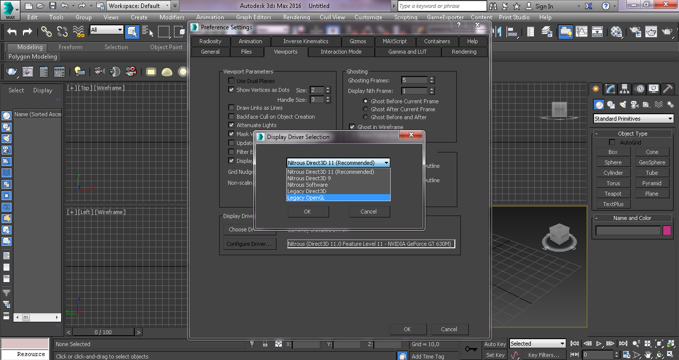 3ds Max 2016 Viewport lagging - Autodesk Community - 3ds Max