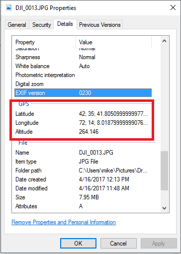 Solved: EXIF GPS Tagging Autodesk Community - ReCap