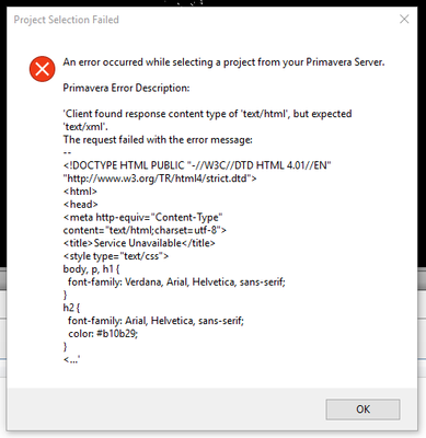 Project Selection Failed error.PNG