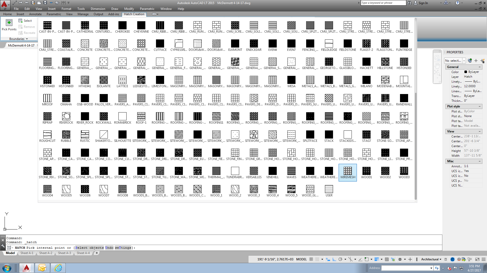 Hatch Pattern Organization - Autodesk Community