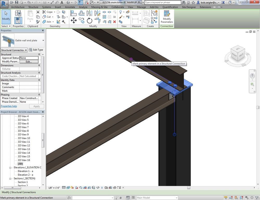 Solved Connecting Steel Beam And Column Using Cap Plate Autodesk Community Revit Products