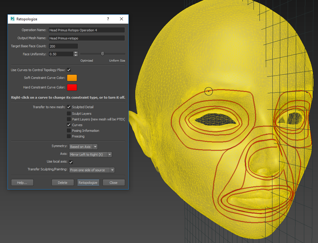 Help With Retopology - Autodesk Community