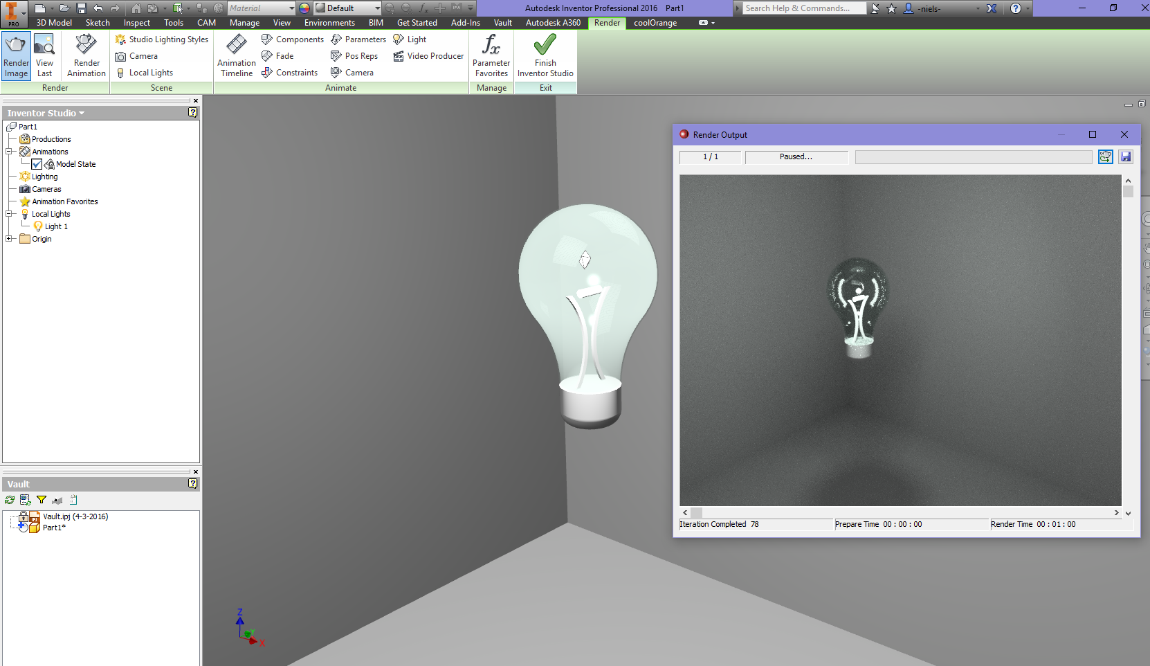 Rendering a light - Autodesk Community