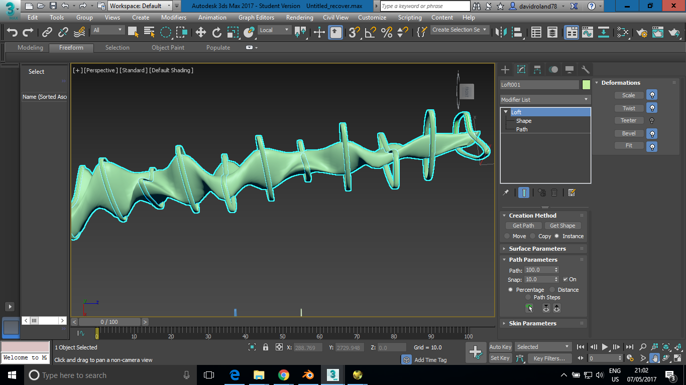 Solved: multiple shapes Loft Issue - Autodesk Community - 3ds Max