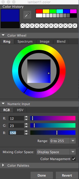 Solved: setting RGB values in 'Display Space' (python) - Autodesk Community