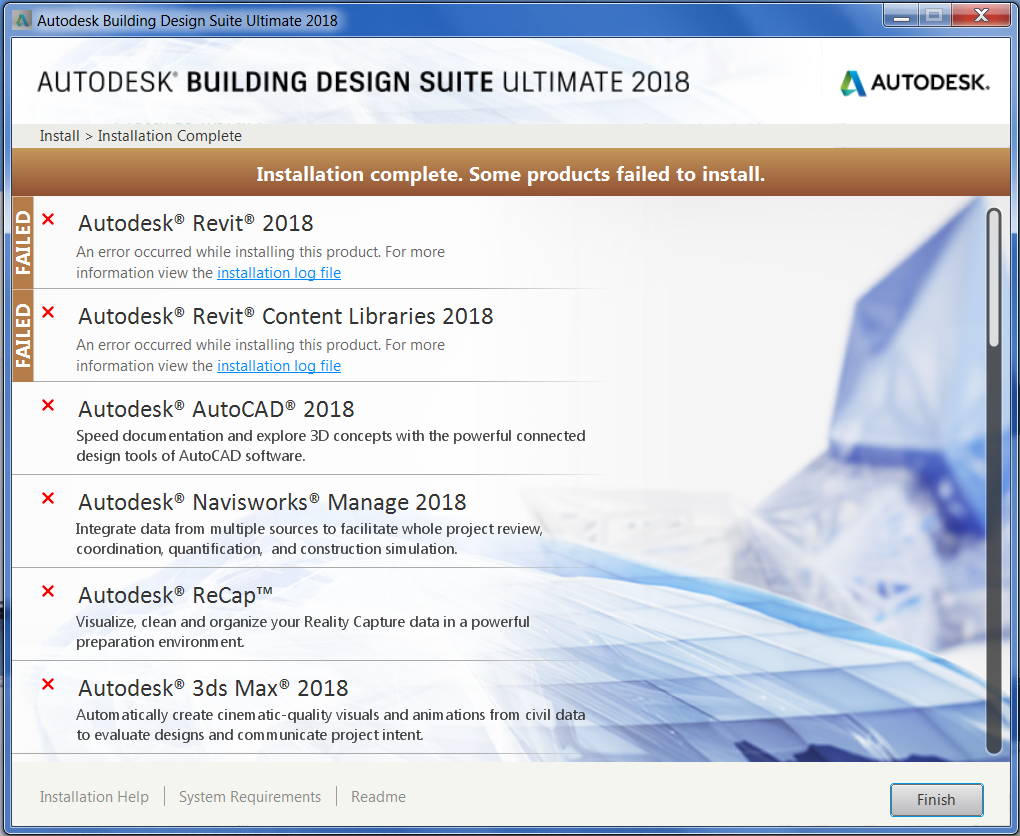 Solved: Trouble installing Building Suite 2018 in alienware - Autodesk  Community - Subscription, Installation and Licensing