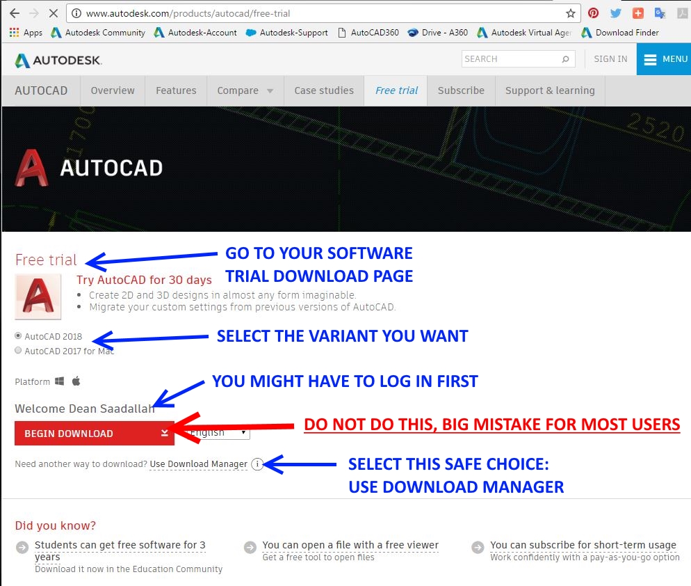 Trouble Downloading Autocad Lt 12 Autodesk Community Subscription Installation And Licensing