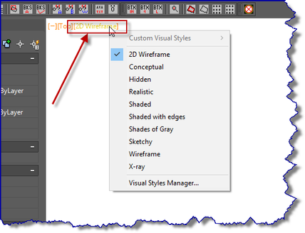 Quickest way to change visual styles in model space? - Autodesk Community -  AutoCAD