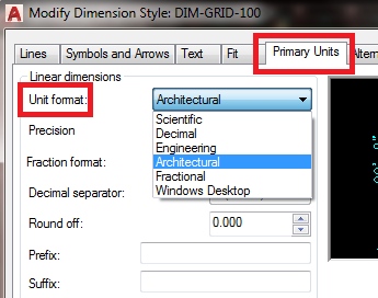 Solved: Why I set drawing unit to "feet", but it still shows "inch" -  Autodesk Community - AutoCAD