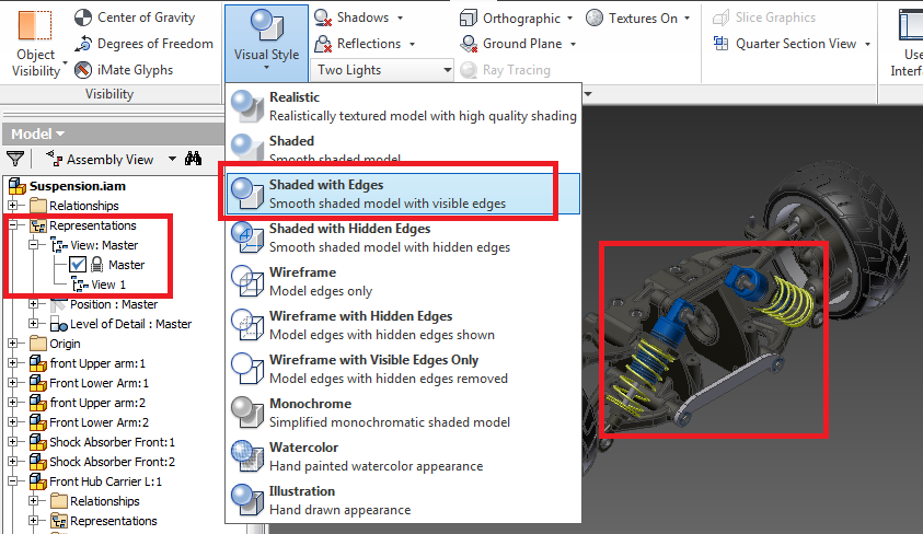 Solved: Material Color Why is a part with color still shiny Shaded with ...
