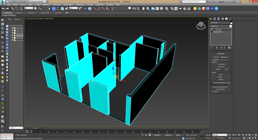 Half black half color when I extrude? - Autodesk Community - 3ds Max