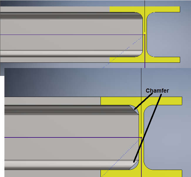 chamfer on notch - Autodesk Community