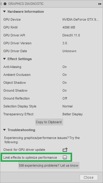 Solved: Fusion seems to not use discreet graphics card since 5/31 update. -  Autodesk Community - Fusion 360