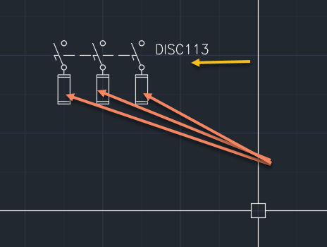 knife switch autocad symbols