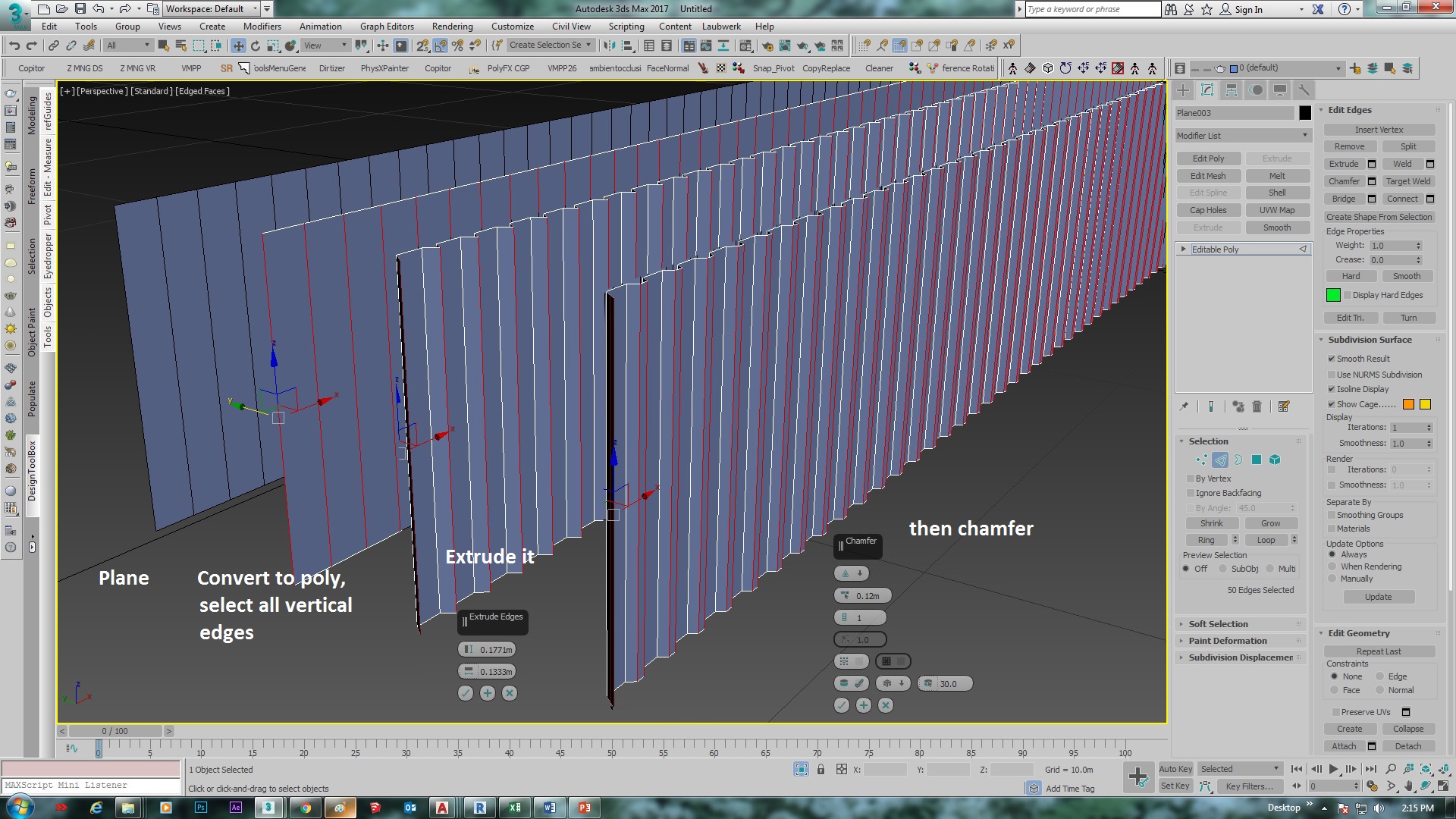 Solved: How to Create profiled metal sheet - Autodesk Community - 3ds Max