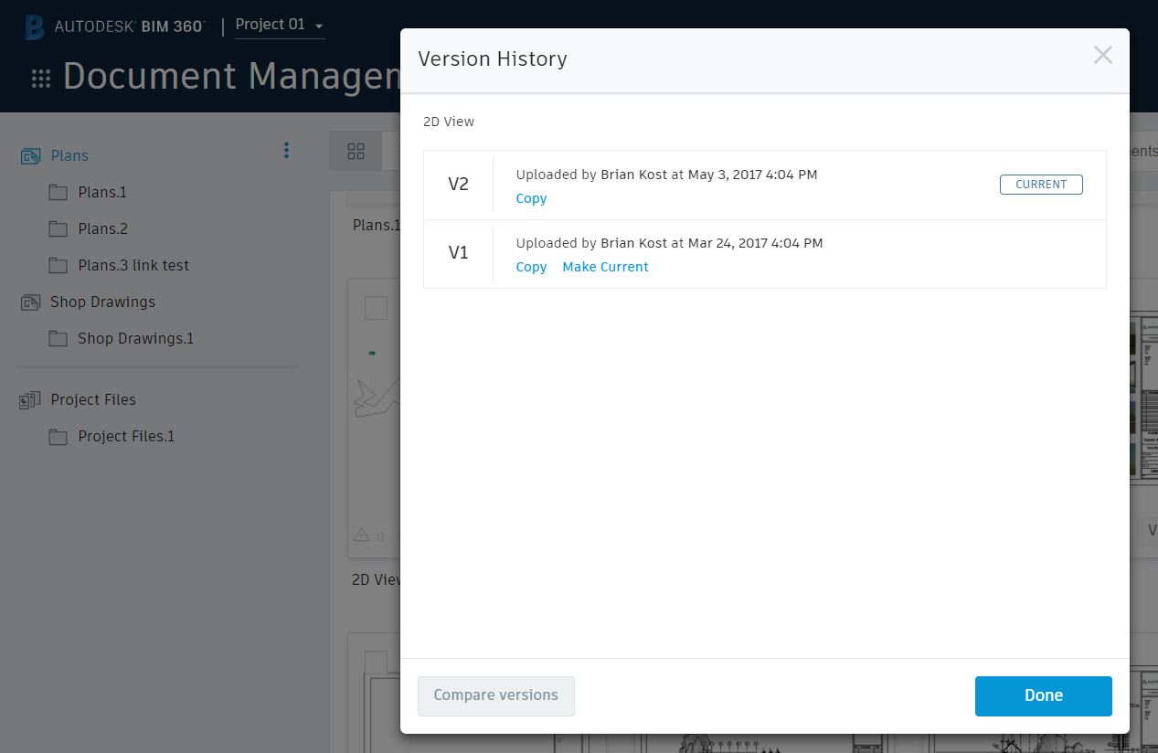 New features of BIM 360 Docs - Autodesk Community