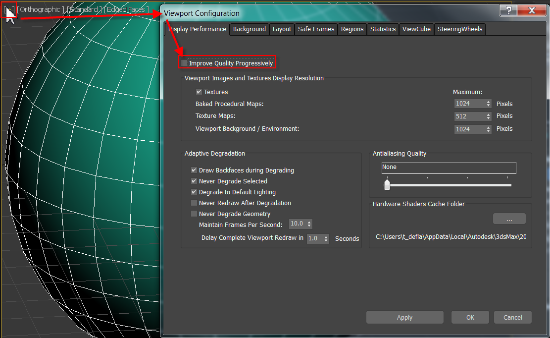 Solved: Viewport keeps switching to Orthographic view: Max 2017 - Autodesk  Community - 3ds Max