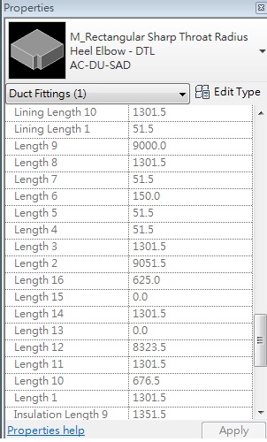 Solved: Question on Duct fitting 's length - Autodesk Community