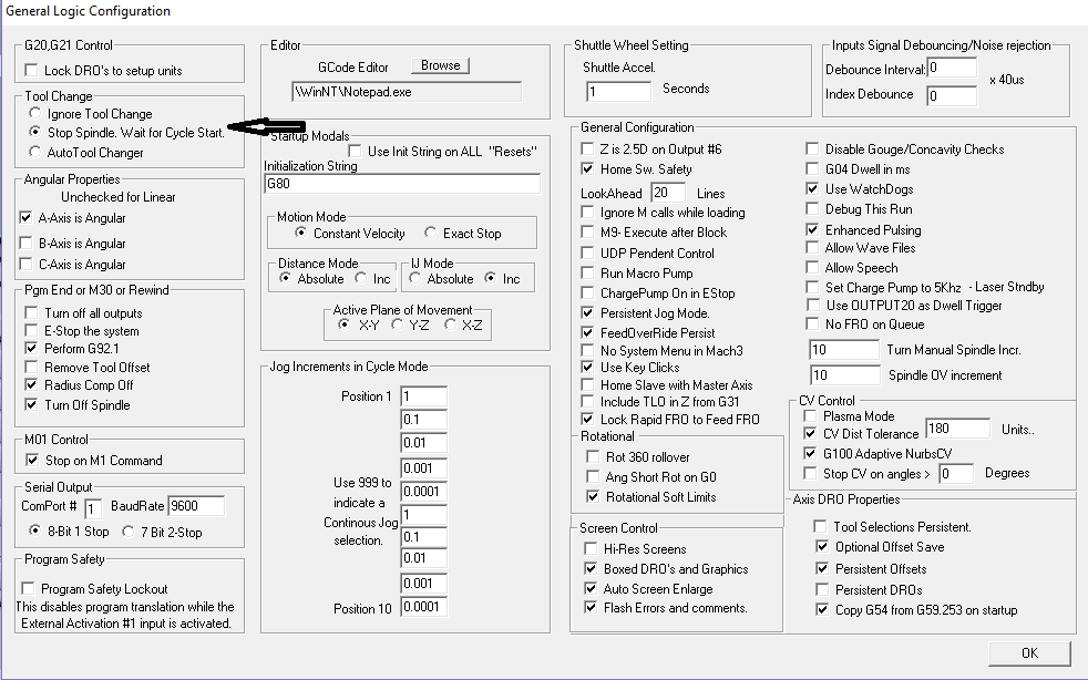 Change tool setting - Autodesk Community