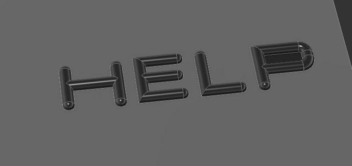 Solved: Creating Rounded 3D Text - Autodesk Community
