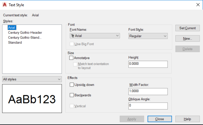 Text style changes when importing a title block template - Autodesk ...