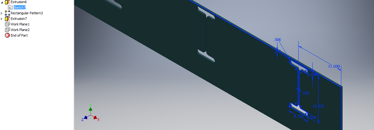 Extrusion cuts with content library profiles - Autodesk Community