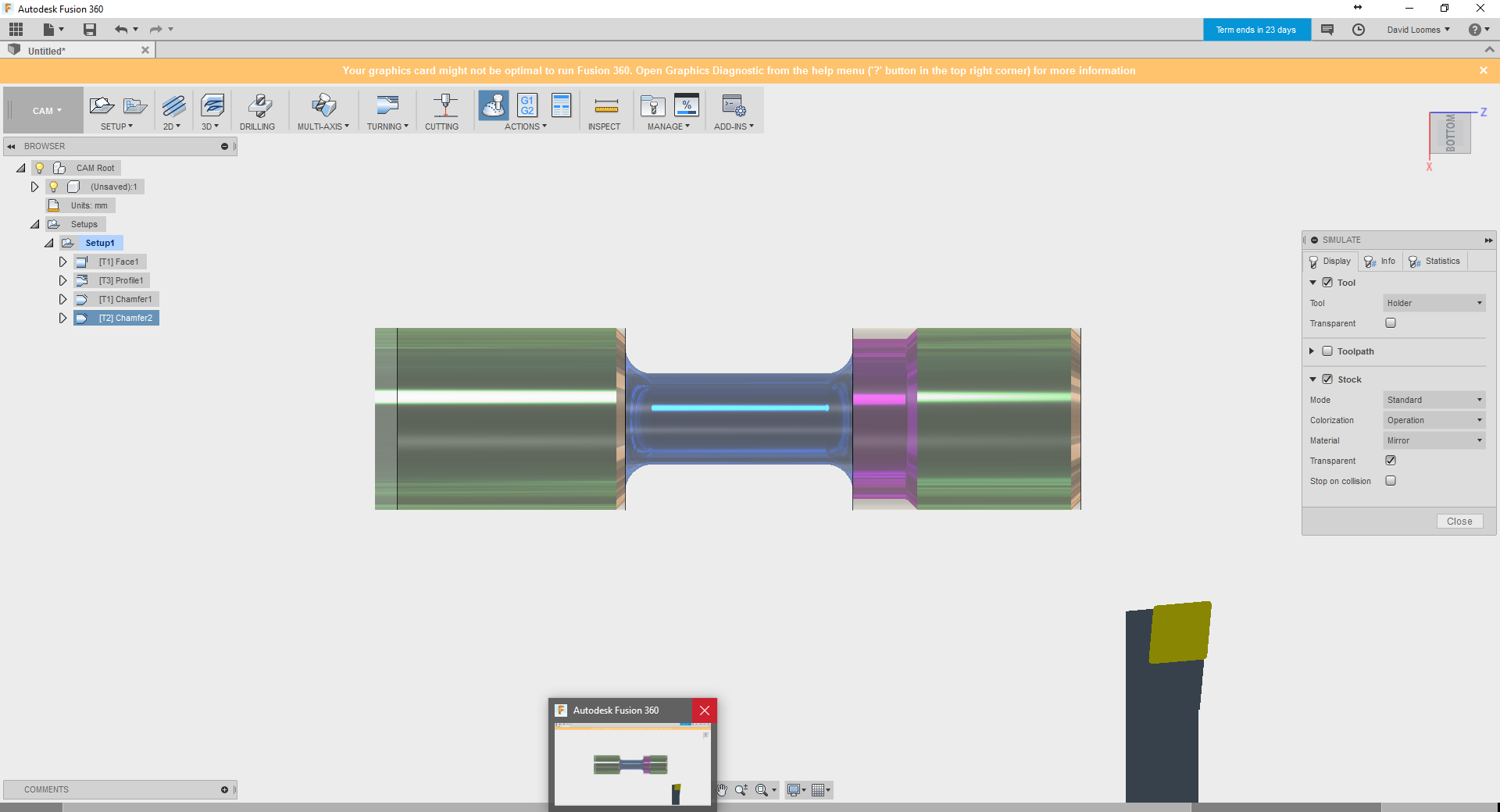 Solved: Problems with lathe cutting paths - Autodesk Community