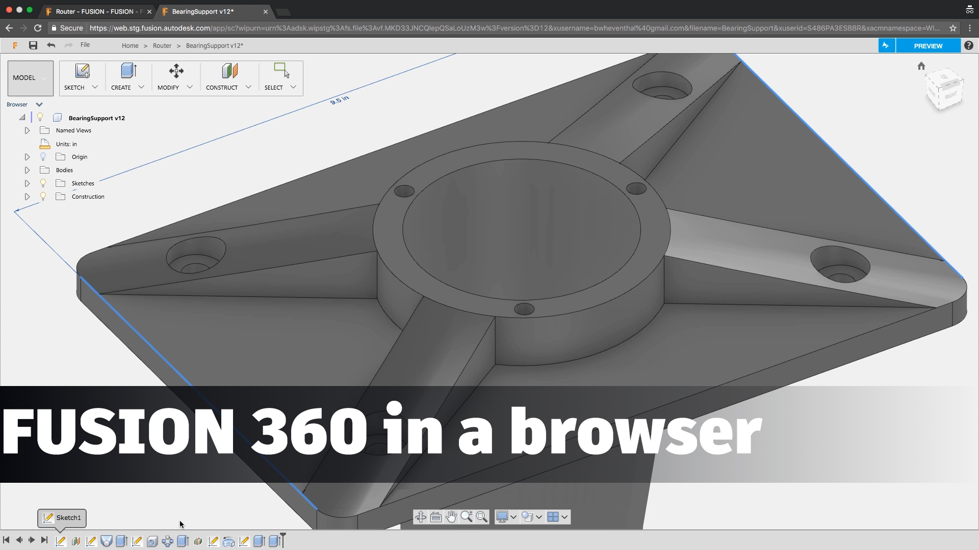 Fusion 360 In A Browser Preview Autodesk Community