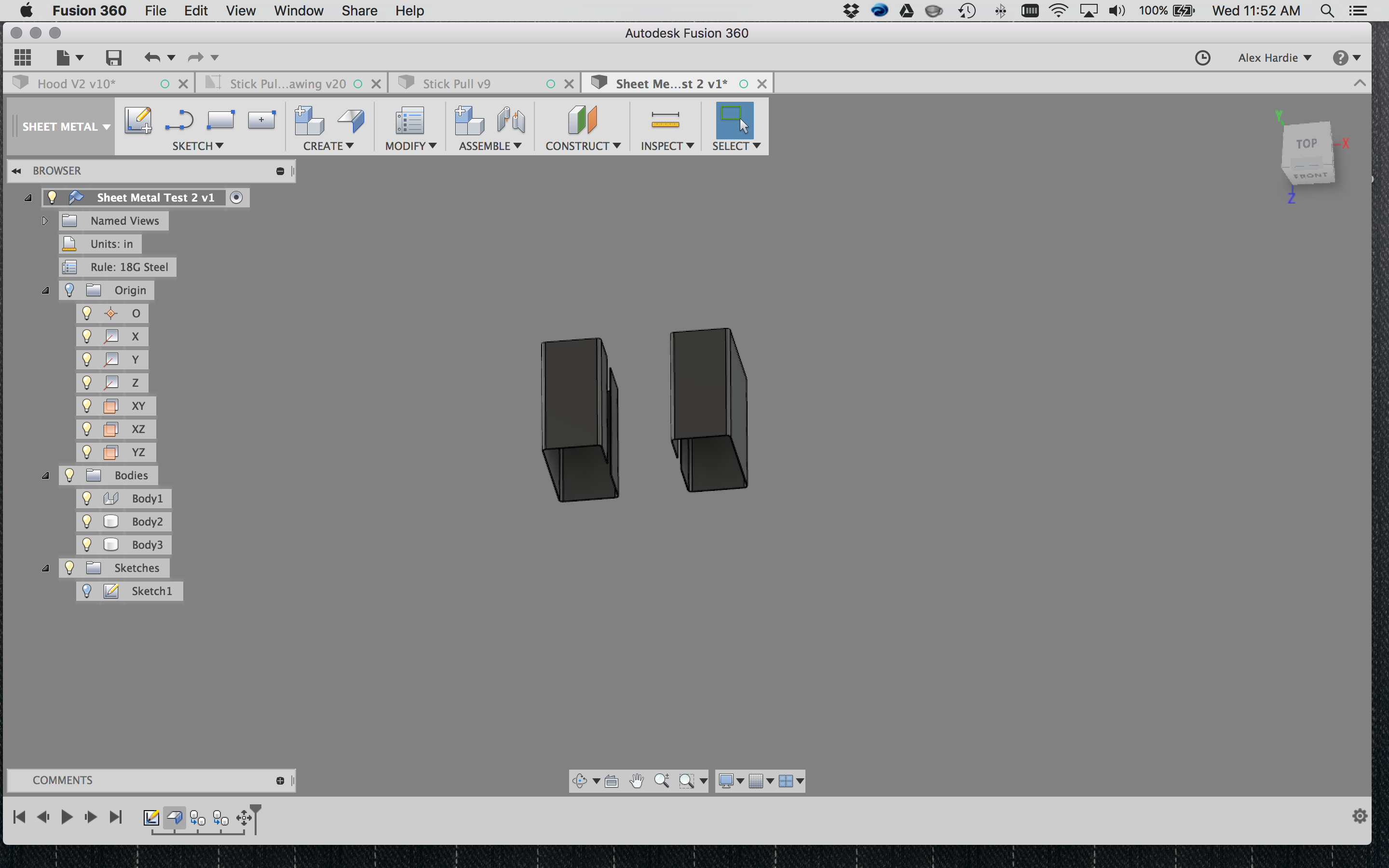 Solved: copy body in sheet metal - Autodesk Community