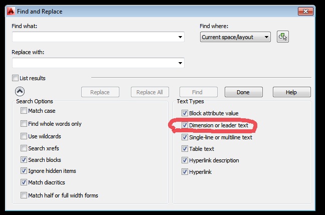 Find and Replace - Autodesk Community