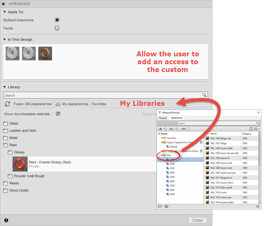Access to a custom Library directly - Autodesk Community
