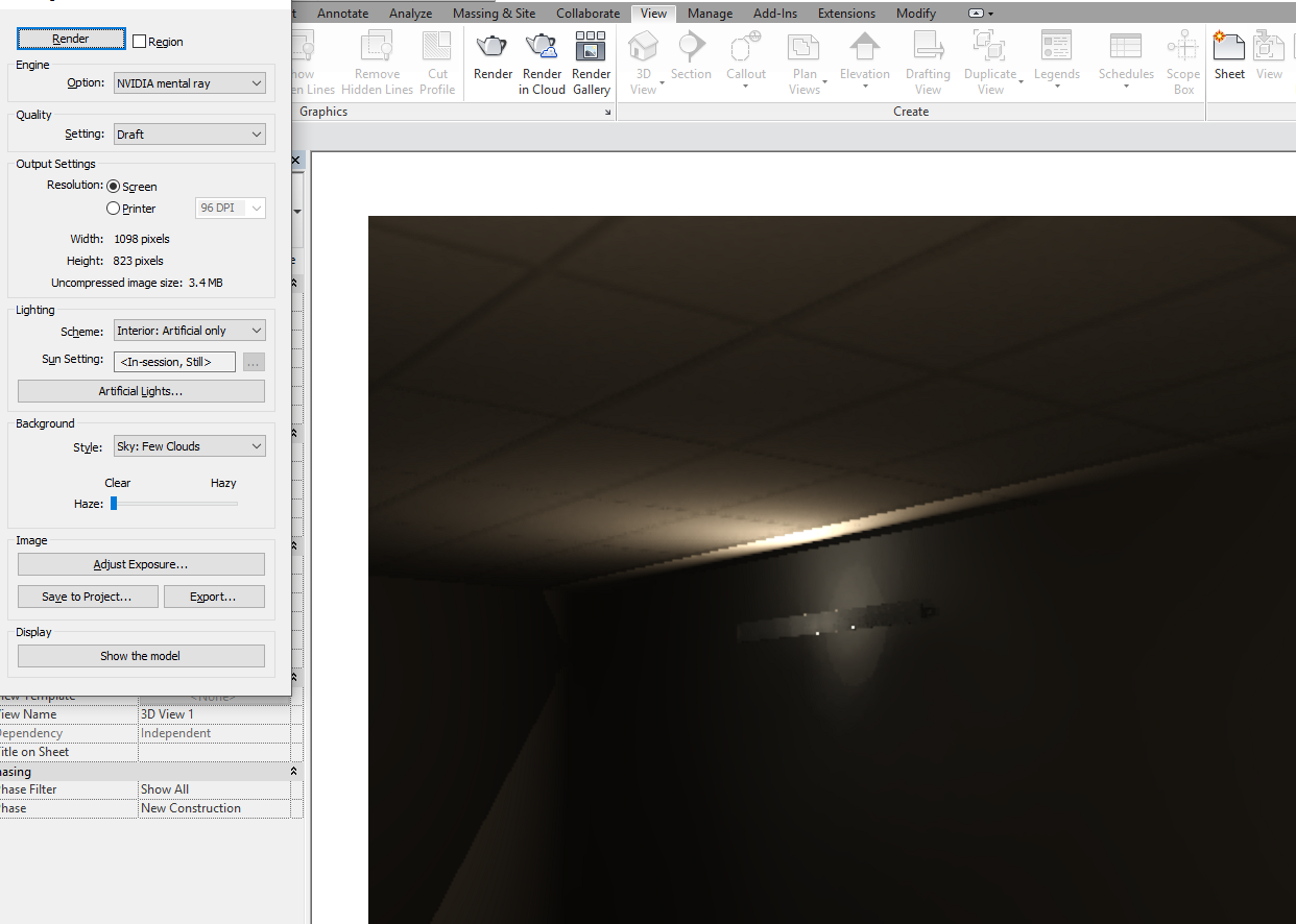 Solved: problem with dark renders - interior artificial lighting not ...
