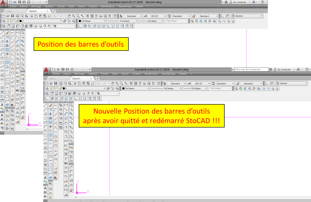 Résolu : Barres d'outils classiques AutoCAD LT 2018 - Autodesk Community -  International Forums